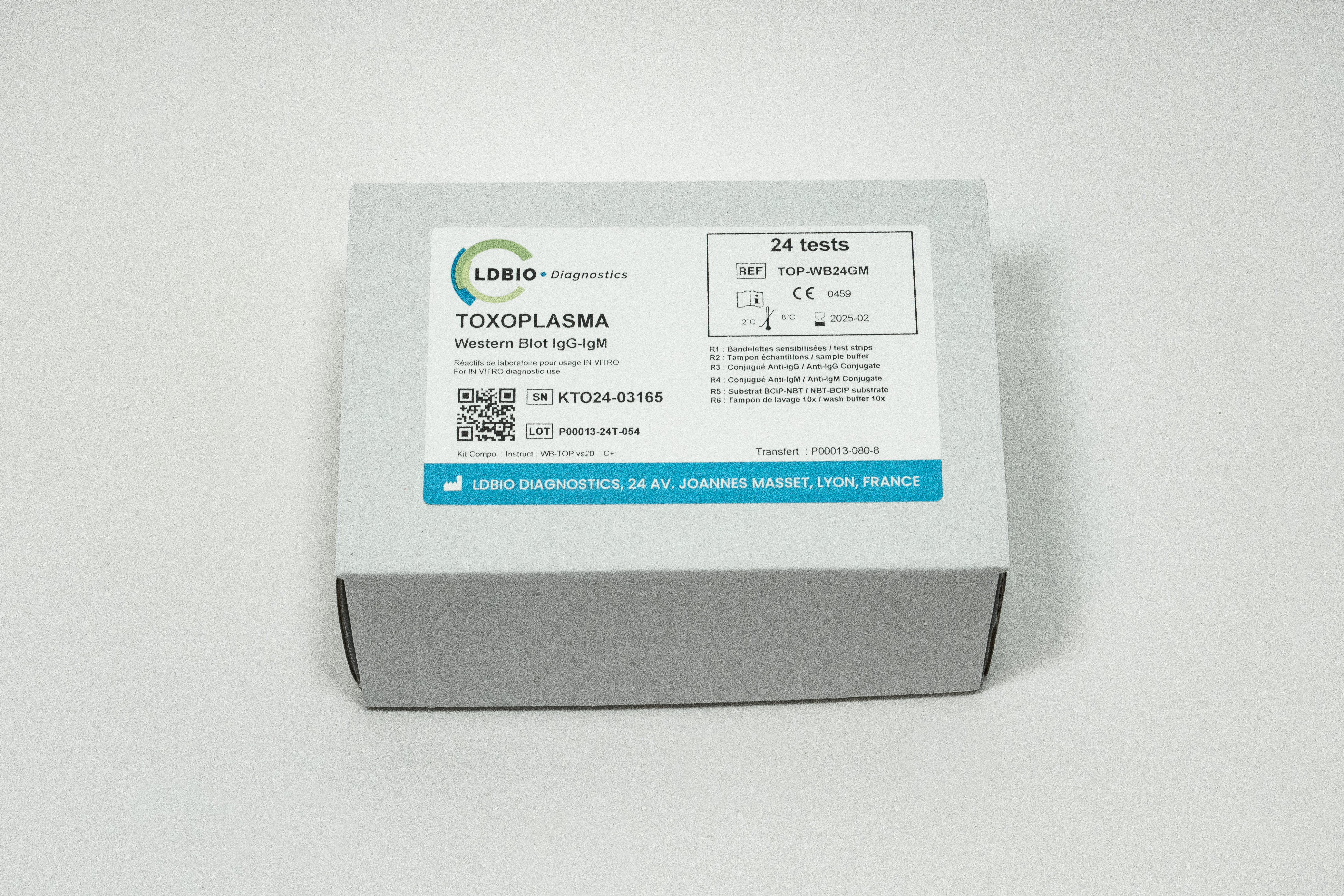 Toxoplasma Westernblot 24er - LDBio