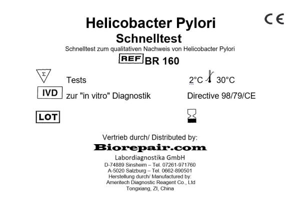 Helicobacter Pylori - Magenschleimhautenzündung
