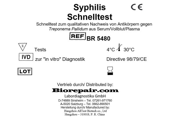 Syphilis Kassettentest